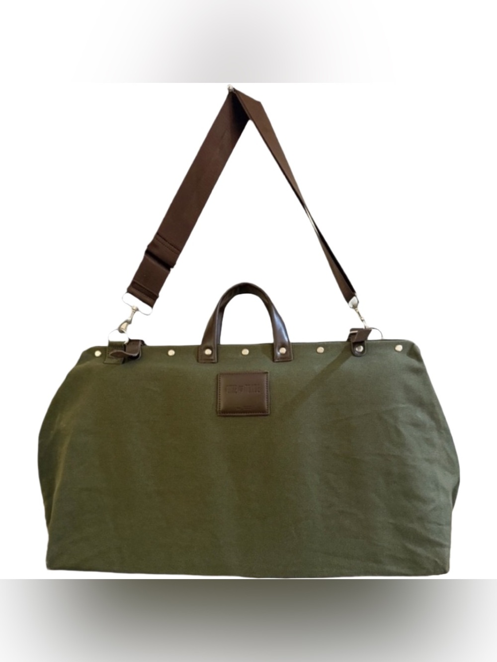 Line of Trade Canvas Weekender Duffel Bag - Olive Green 0312 - Picture 2 of 8